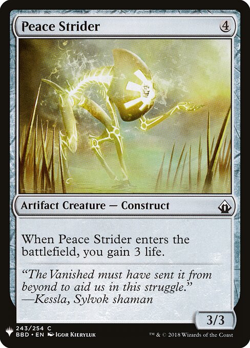 Peace Strider (BBD-243) - The List - Game On