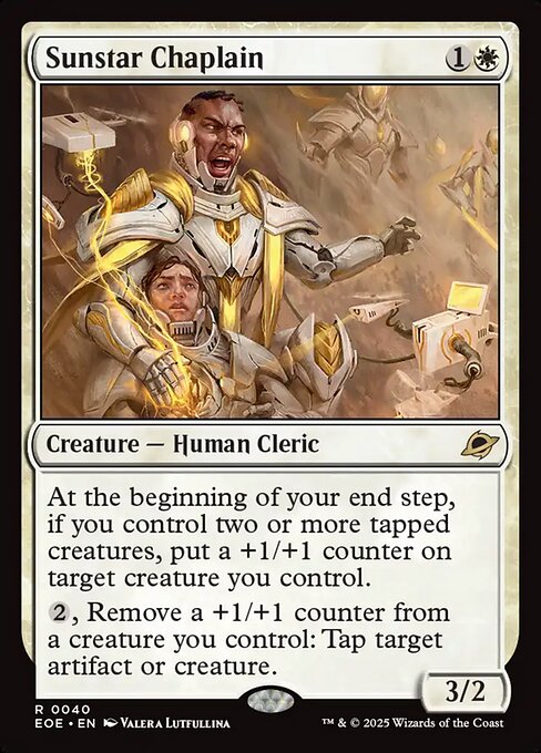 Sunstar Chaplain (40) - Edge of Eternities - Game On