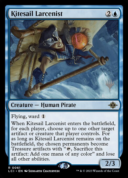 Kitesail Larcenist (61p) (Foil) - The Lost Caverns of Ixalan Promos - Game On
