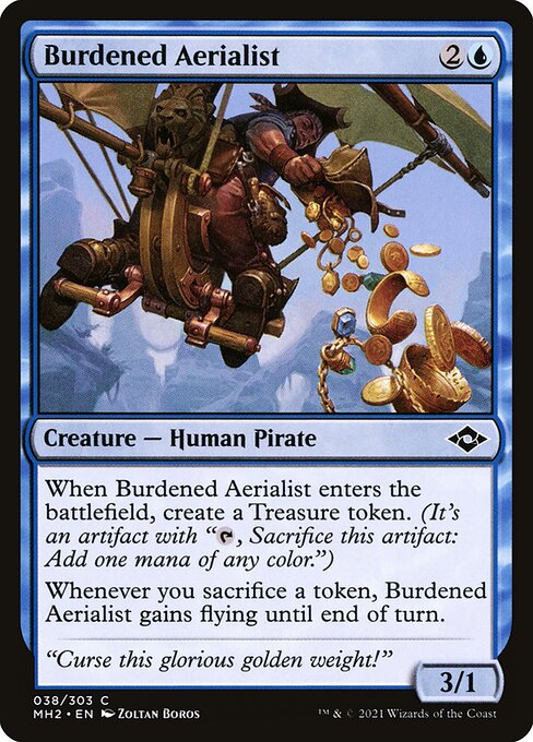 Burdened Aerialist (38) - Modern Horizons 2 - Game On
