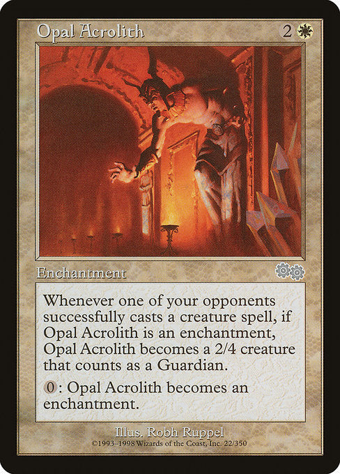 Opal Acrolith (22) - Urza's Saga - Game On
