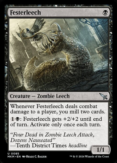 Festerleech (85) (Foil) - Murders at Karlov Manor - Game On