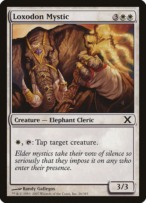 Loxodon Mystic (26) (Foil) - Tenth Edition - Game On