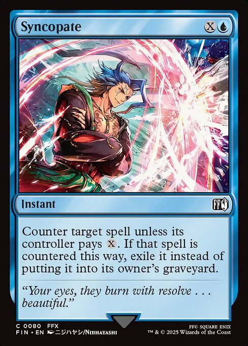 Syncopate (80) (Foil) - Final Fantasy - Game On