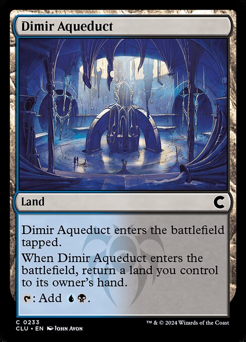 Dimir Aqueduct (233) - Ravnica: Clue Edition - Game On