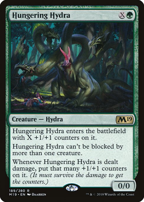 Hungering Hydra (189) - Core Set 2019 - Game On