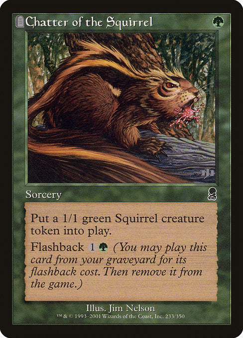 Chatter of the Squirrel (233) - Odyssey - Game On