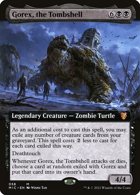 Gorex, the Tombshell (58) - EXTENDED ART - Midnight Hunt Commander - Game On