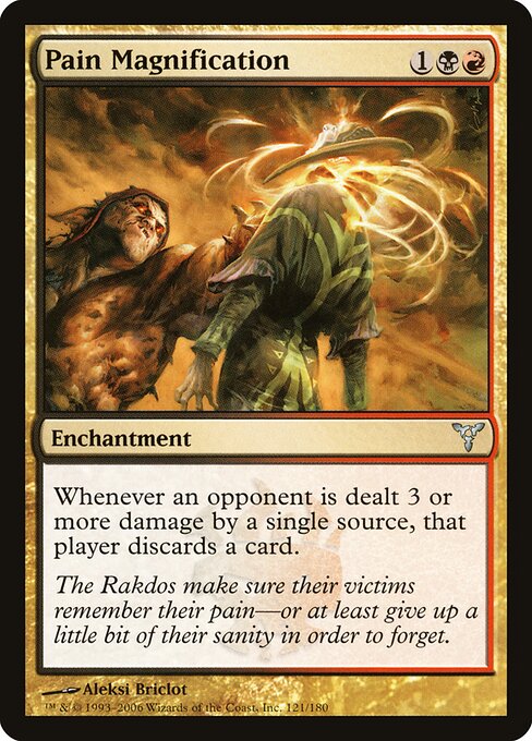 Pain Magnification (121) (Foil) - Dissension - Game On