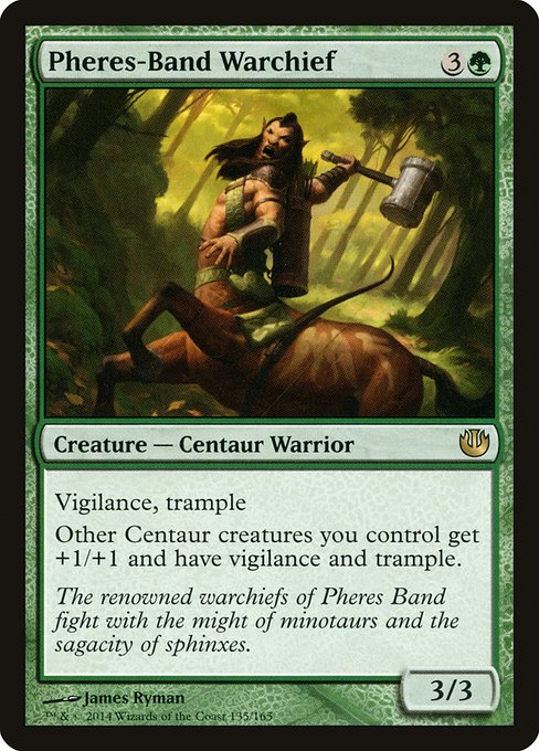 Pheres-Band Warchief (135) (Foil) - Journey into Nyx - Game On