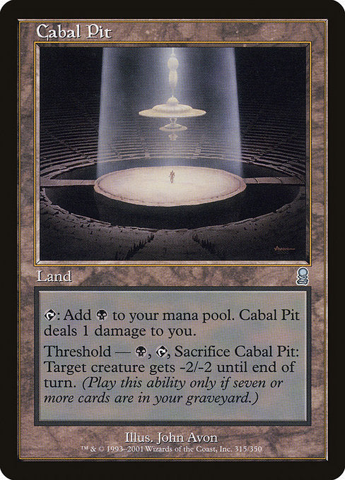 Cabal Pit (315) - Odyssey - Game On