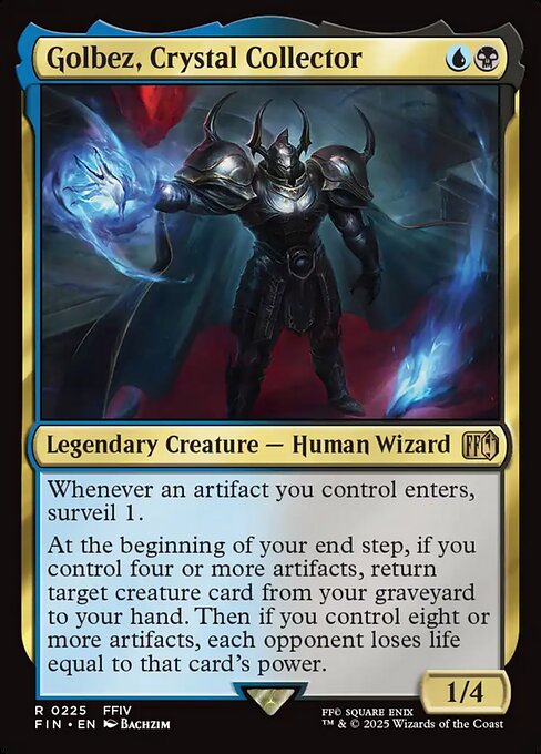 Golbez, Crystal Collector (225) (Foil) - Final Fantasy - Game On