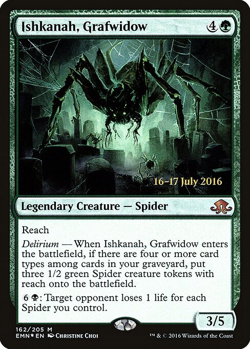Ishkanah, Grafwidow (162s) (Foil) - Eldritch Moon Promos - Game On