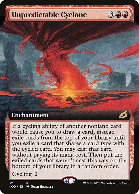 Unpredictable Cyclone (325) - EXTENDED ART - Ikoria: Lair of Behemoths - Game On
