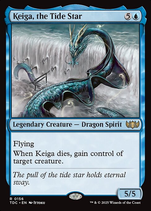 Keiga, the Tide Star (156) - Tarkir: Dragonstorm Commander - Game On