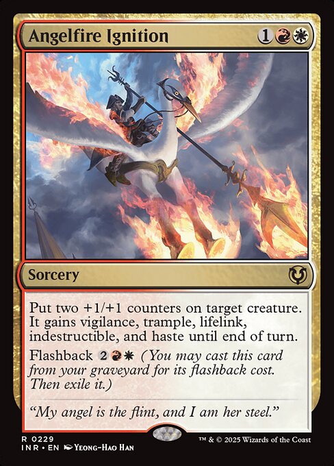 Angelfire Ignition (229) (Foil) - Innistrad Remastered - Game On