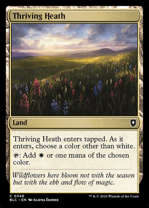 Thriving Heath (348) - Bloomburrow Commander - Game On