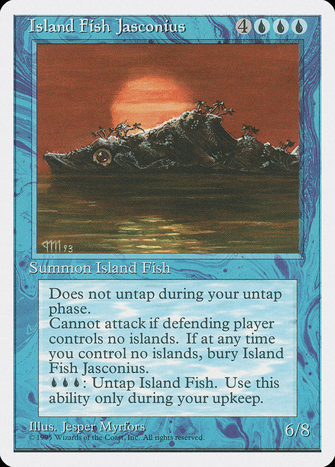 Island Fish Jasconius (78) - Fourth Edition - Game On