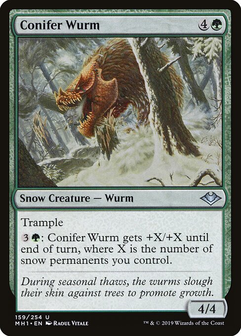 Conifer Wurm (159) - Modern Horizons - Game On