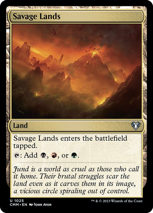 Savage Lands (1025) - Commander Masters - Game On