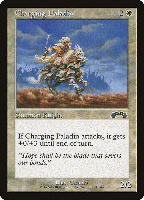 Charging Paladin (4) - Exodus - Game On