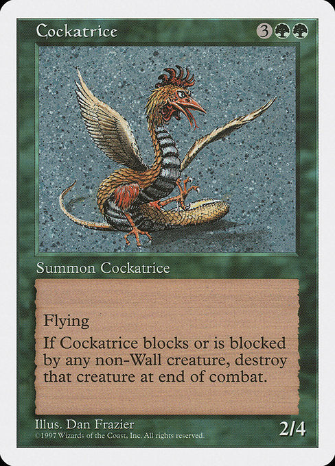 Cockatrice (284) - Fifth Edition - Game On