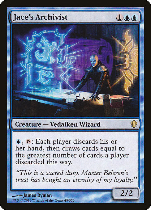 Jace's Archivist (48) - Commander 2013 - Game On