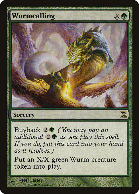 Wurmcalling (234) (Foil) - Time Spiral - Game On