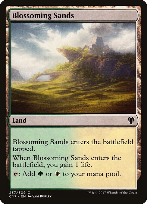 Blossoming Sands (237) - Commander 2017 - Game On