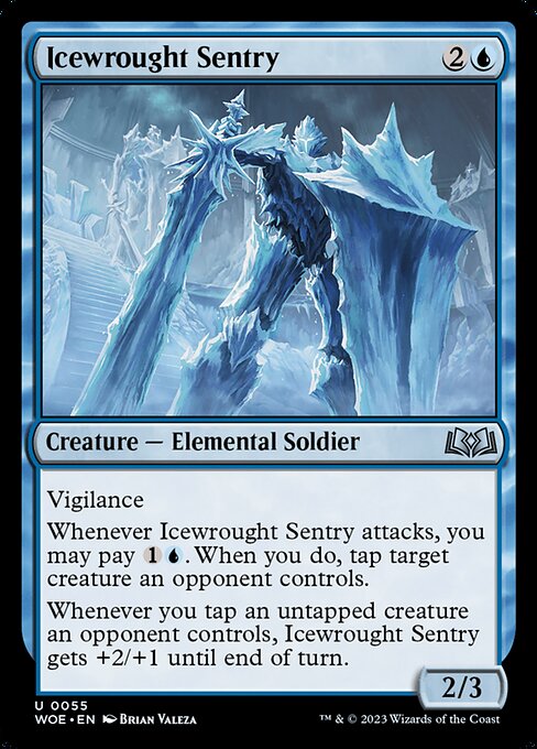 Icewrought Sentry (55) - Wilds of Eldraine - Game On