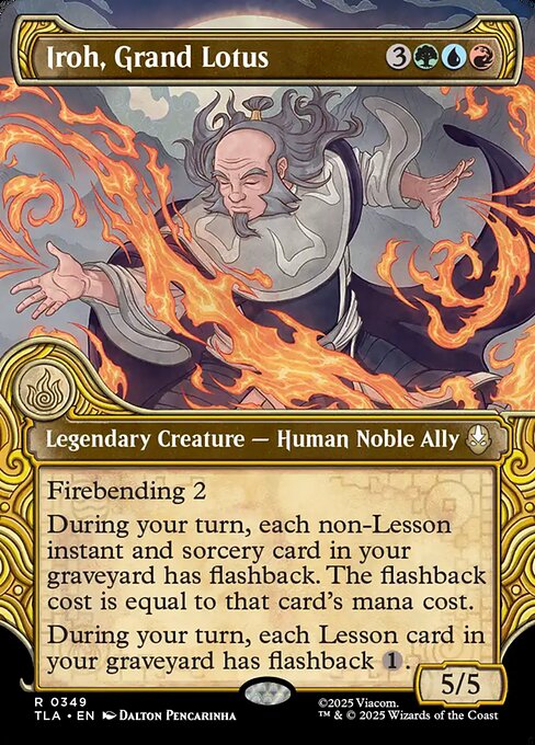 Iroh, Grand Lotus (349) - BORDERLESS - Avatar: The Last Airbender - Game On