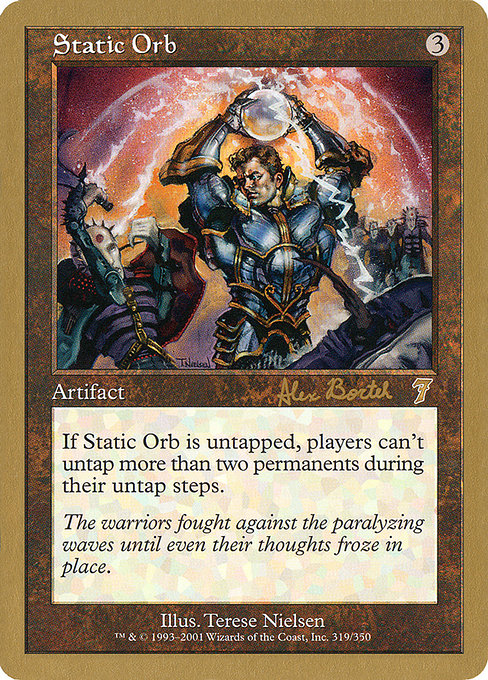 Static Orb (ab319) - World Championship Decks 2001 - Game On