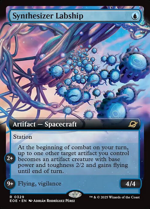 Synthesizer Labship (329) - EXTENDED ART - Edge of Eternities - Game On