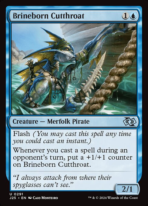 Brineborn Cutthroat (291) - Foundations Jumpstart - Game On
