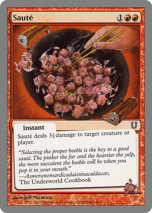 Sauté (88) - Unhinged - Game On