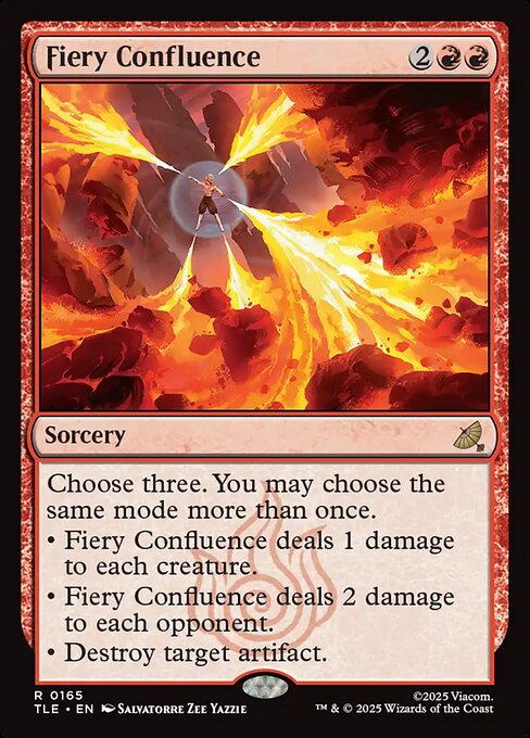 Fiery Confluence (165) (Foil) - Avatar: The Last Airbender Eternal - Game On