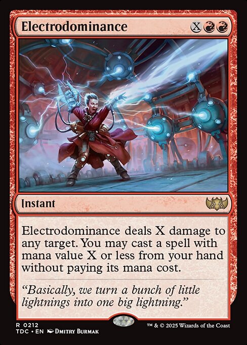 Electrodominance (212) - Tarkir: Dragonstorm Commander - Game On