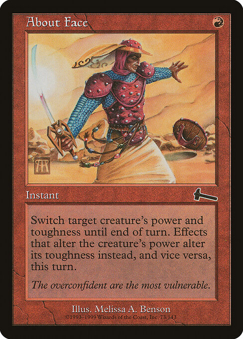 About Face (73) (Foil) - Urza's Legacy - Game On