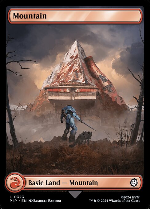 Mountain (323) - FULL ART - Fallout - Game On