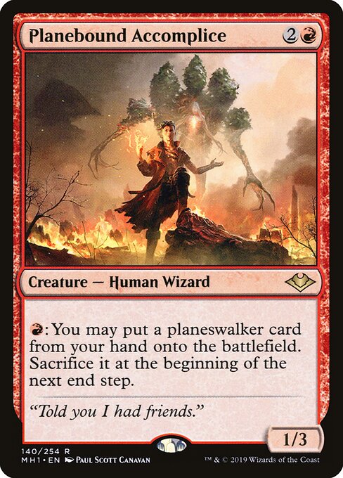 Planebound Accomplice (140) - Modern Horizons - Game On