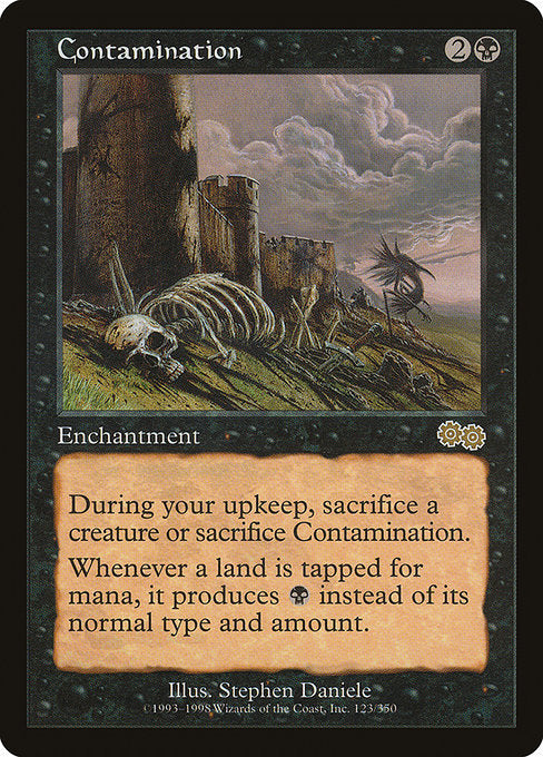Contamination (123) - Urza's Saga - Game On