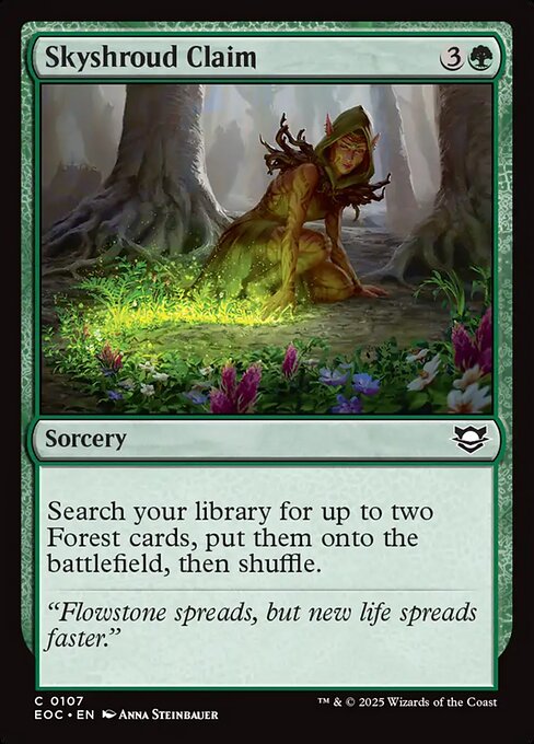 Skyshroud Claim (107) - Edge of Eternities Commander - Game On