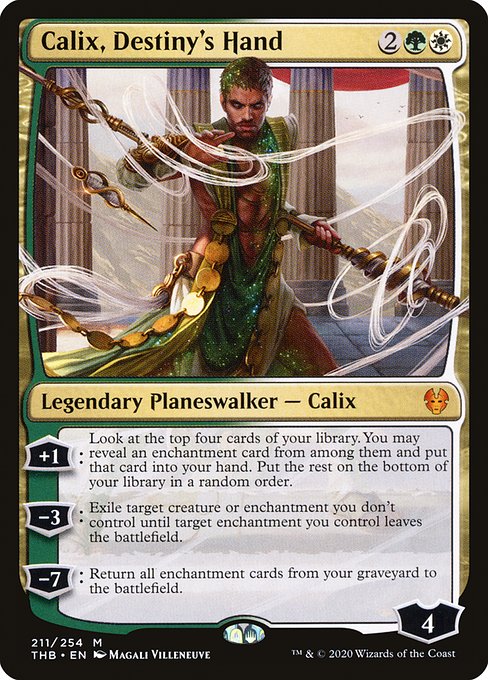 Calix, Destiny's Hand (211) (Foil) - Theros Beyond Death - Game On