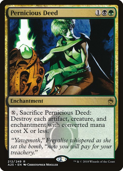 Pernicious Deed (212) - Masters 25 - Game On