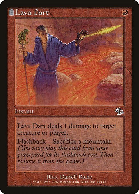 Lava Dart (94) (Foil) - Judgment - Game On
