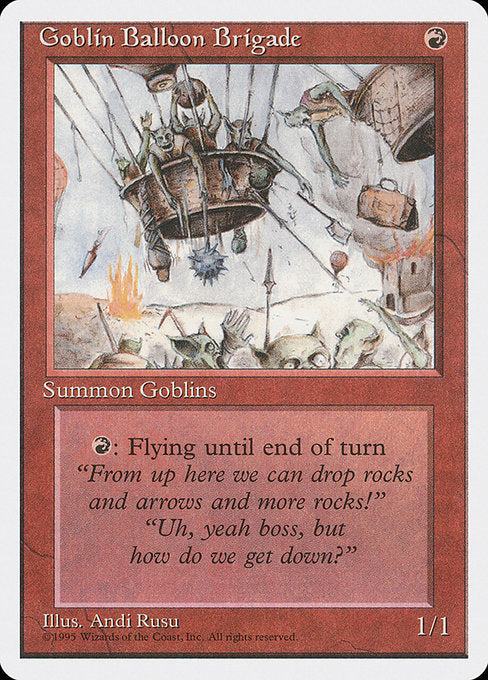 Goblin Balloon Brigade (197) - Fourth Edition - Game On