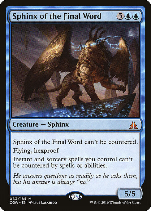 Sphinx of the Final Word (63) - Oath of the Gatewatch - Game On