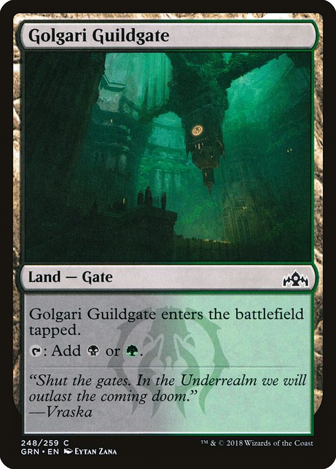 Golgari Guildgate (248) - Guilds of Ravnica - Game On