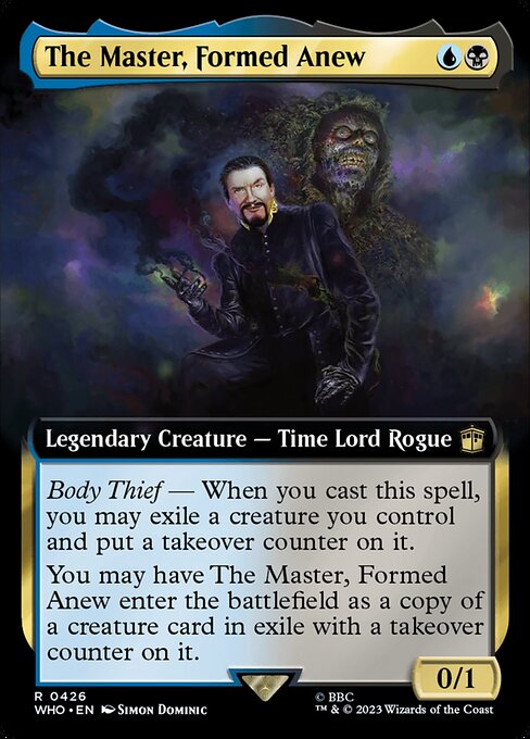 The Master, Formed Anew (426) - EXTENDED ART - Doctor Who - Game On