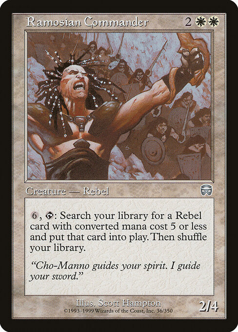 Ramosian Commander (36) (Foil) - Mercadian Masques - Game On